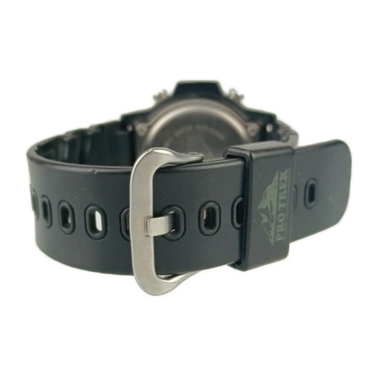 CASIO Casio Watch PROTREK PRT-30 Silver Gray Black Stainless Steel Men's Quartz Digital