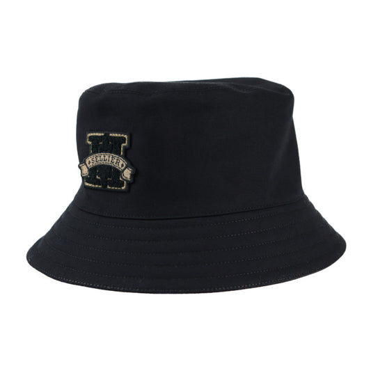 New, unused, display item, HERMES Harper H Serie Hat 232031N, size 58, cotton, black, bucket hat