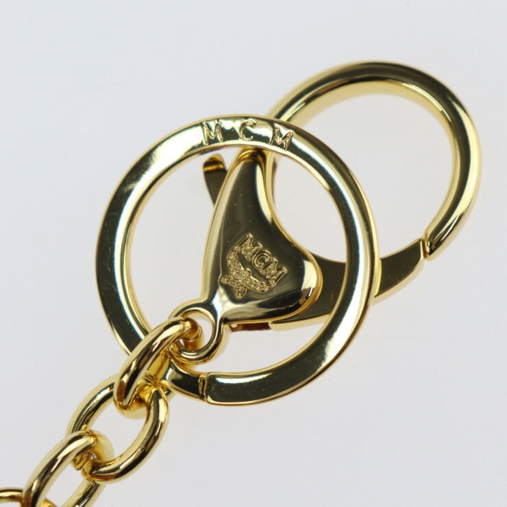 新品未使用展示品 MCM エムシーエム AirPods Charms エアポッズチャーム その他小物 MXZASV114CO レザー キャメル ゴールド金具 ポーチ ケース