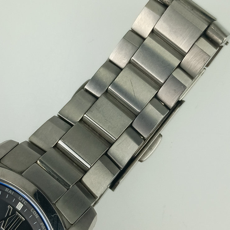 CASIO カシオ 腕時計 OCEANUS オシアナス OCW-T150-1AJF シルバー ブラック文字盤 チタン メンズ ソーラー電波