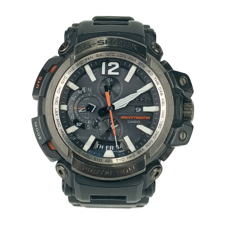CASIO カシオ 腕時計 G-SHOCK GRAVITYMASTER Gショック グラビティマスター GPW-2000-1AJF ブラック 樹脂 ステンレス メンズ GPS ソーラー電波