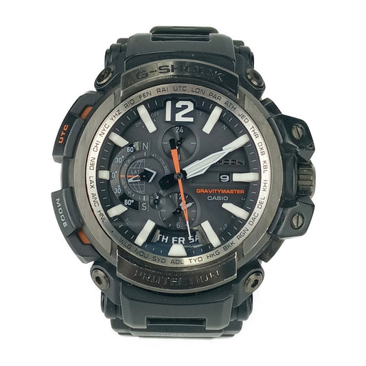 CASIO カシオ 腕時計 G-SHOCK GRAVITYMASTER Gショック グラビティマスター GPW-2000-1AJF ブラック 樹脂 ステンレス メンズ GPS ソーラー電波