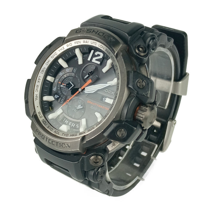 CASIO カシオ 腕時計 G-SHOCK GRAVITYMASTER Gショック グラビティマスター GPW-2000-1AJF ブラック 樹脂 ステンレス メンズ GPS ソーラー電波