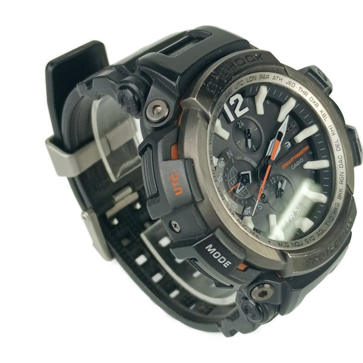 CASIO カシオ 腕時計 G-SHOCK GRAVITYMASTER Gショック グラビティマスター GPW-2000-1AJF ブラック 樹脂 ステンレス メンズ GPS ソーラー電波