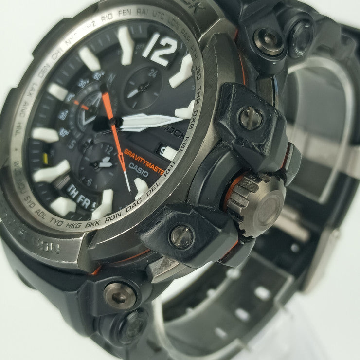 CASIO カシオ 腕時計 G-SHOCK GRAVITYMASTER Gショック グラビティマスター GPW-2000-1AJF ブラック 樹脂 ステンレス メンズ GPS ソーラー電波