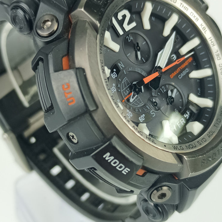 CASIO カシオ 腕時計 G-SHOCK GRAVITYMASTER Gショック グラビティマスター GPW-2000-1AJF ブラック 樹脂 ステンレス メンズ GPS ソーラー電波