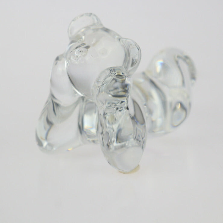 美品 Baccarat バカラ テディベア ドリーマー（夢見るテディベア） NOEL ノエル インテリアその他 - クリスタルガラス クリア フィギュリン 置物