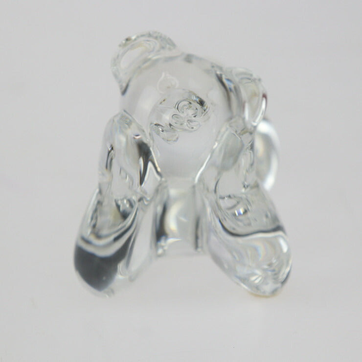 美品 Baccarat バカラ テディベア ドリーマー（夢見るテディベア） NOEL ノエル インテリアその他 - クリスタルガラス クリア フィギュリン 置物