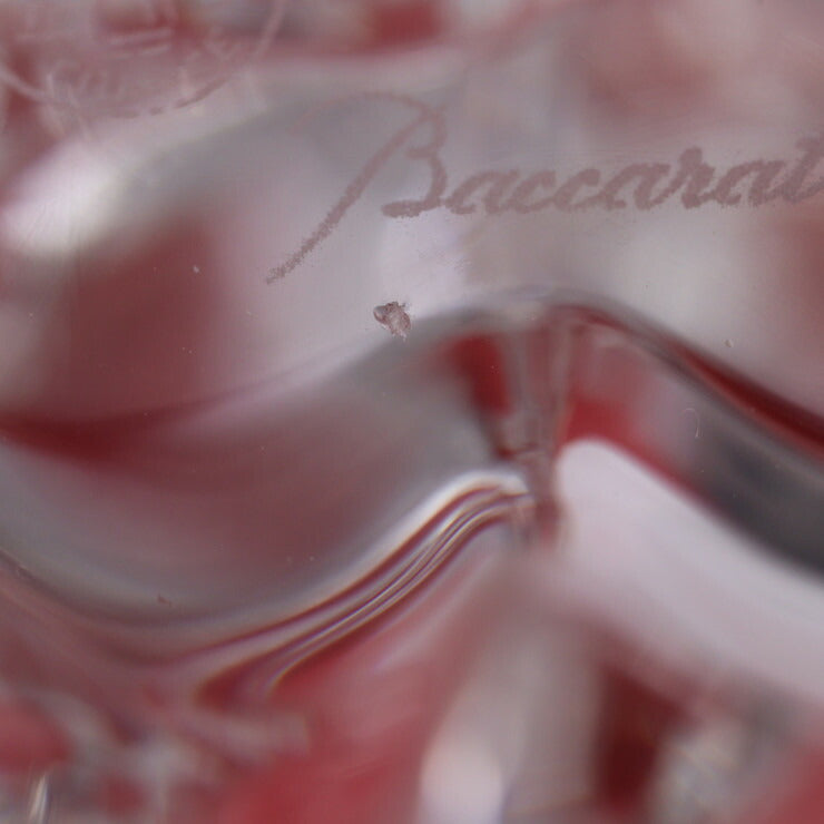 美品 Baccarat バカラ テディベア ドリーマー（夢見るテディベア） NOEL ノエル インテリアその他 - クリスタルガラス クリア フィギュリン 置物