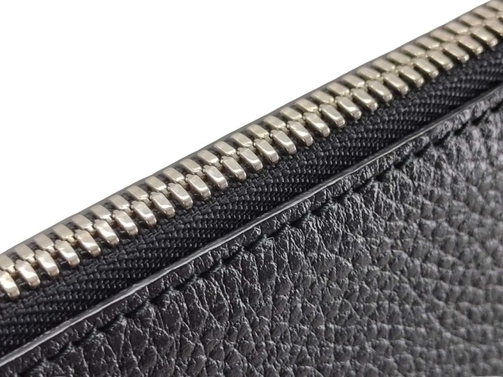 GUCCI グッチ クラッチバッグ コスモポリス 387075 ブラック系 レザー メンズ セカンドバッグ 美品
