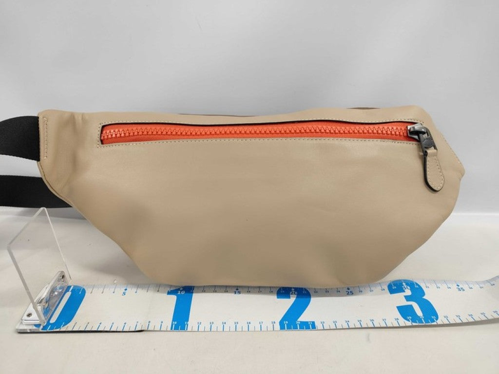 COACH コーチ ボディバッグ トラック ベルトバッグ CH110 マルチカラー系 レザー ユニセックス ウエストバッグ 美品