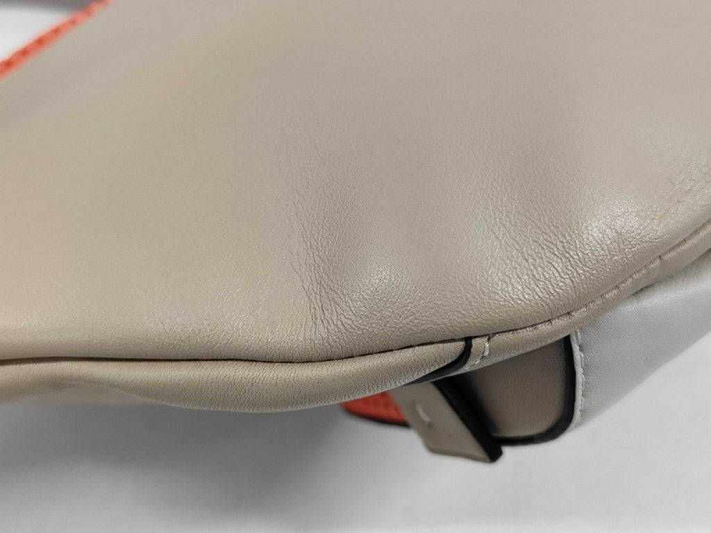COACH コーチ ボディバッグ トラック ベルトバッグ CH110 マルチカラー系 レザー ユニセックス ウエストバッグ 美品
