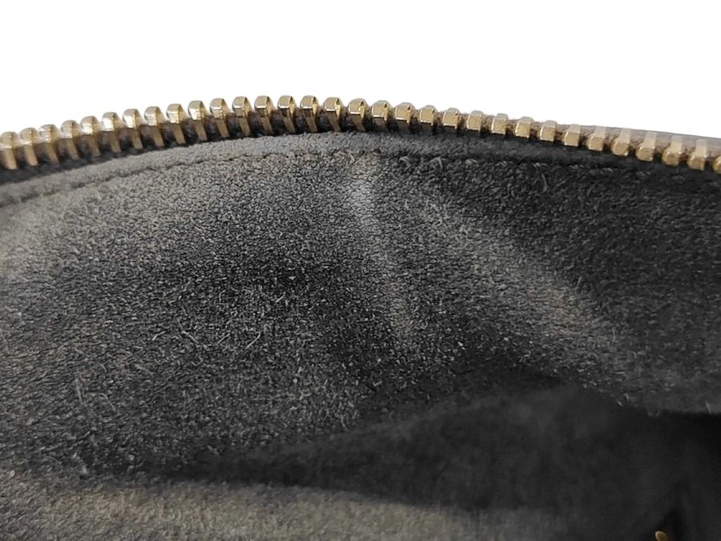 SAINT LAURENT サンローランパリ ハンドバッグ ダッフル 6 322049 グレー系 レザー レディース 2WAY ボストンバッグ ゴールド金具