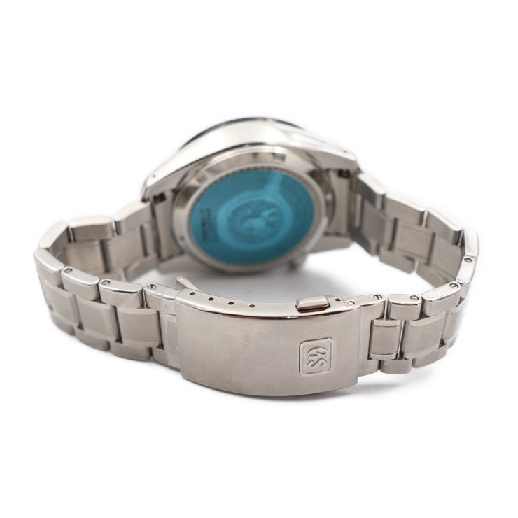 新品未使用展示品 SEIKO セイコー スプリングドライブ GMT グランドセイコー スポーツコレクション 腕時計 SBGE253  ステンレススチール セラミックス シルバー ブラック文字盤 自動巻き GS 9R66-0BB0 パワーリザーブ