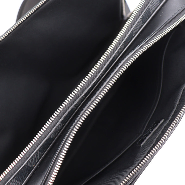 美品 LOUIS VUITTON ルイ ヴィトン トロカデロ メッセンジャーMM ダミエグラフィット ショルダーバッグ N40088 PVC レザー グレー ブラック シルバー金具 ビトン