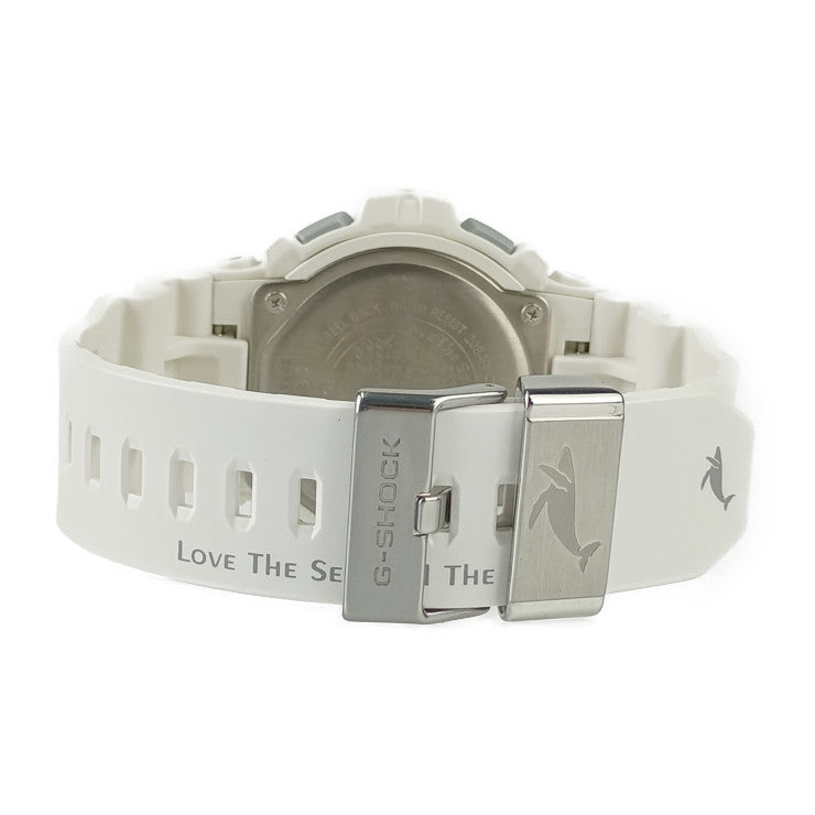 超美品 CASIO カシオ 腕時計 G-SHOCK Gショック アイサーチ・ジャパン コラボレーションモデル GWX-8904K-7JR ホワイト マルチカラー ラバー ステンレス メンズ デジタル ソーラー電波