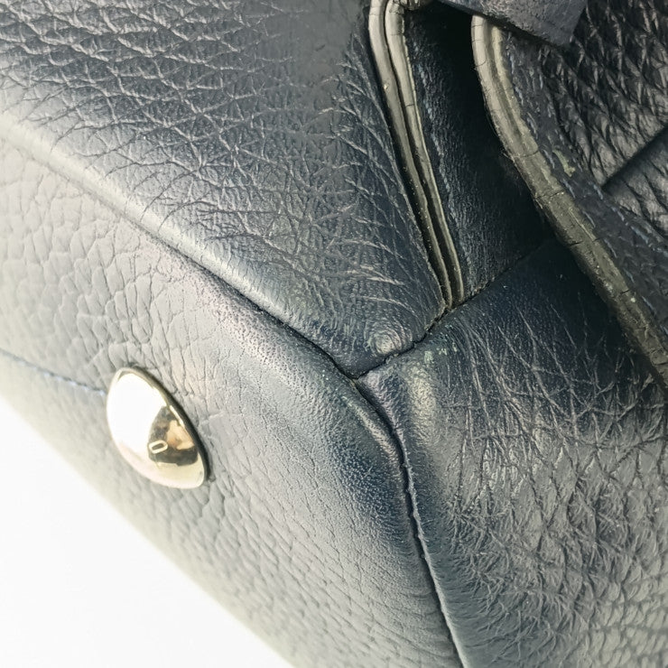 LOUIS VUITTON ルイヴィトン リュックサック LVサークル アルマンド M53442 ダークネイビー シルバー金具 トリヨンカーフレザー メンズ バックパック