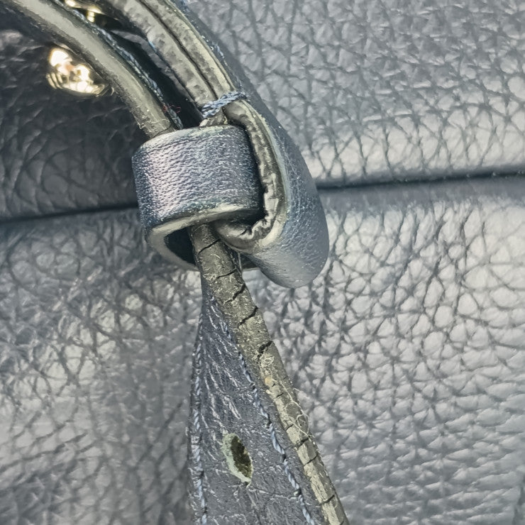 LOUIS VUITTON ルイヴィトン リュックサック LVサークル アルマンド M53442 ダークネイビー シルバー金具 トリヨンカーフレザー メンズ バックパック