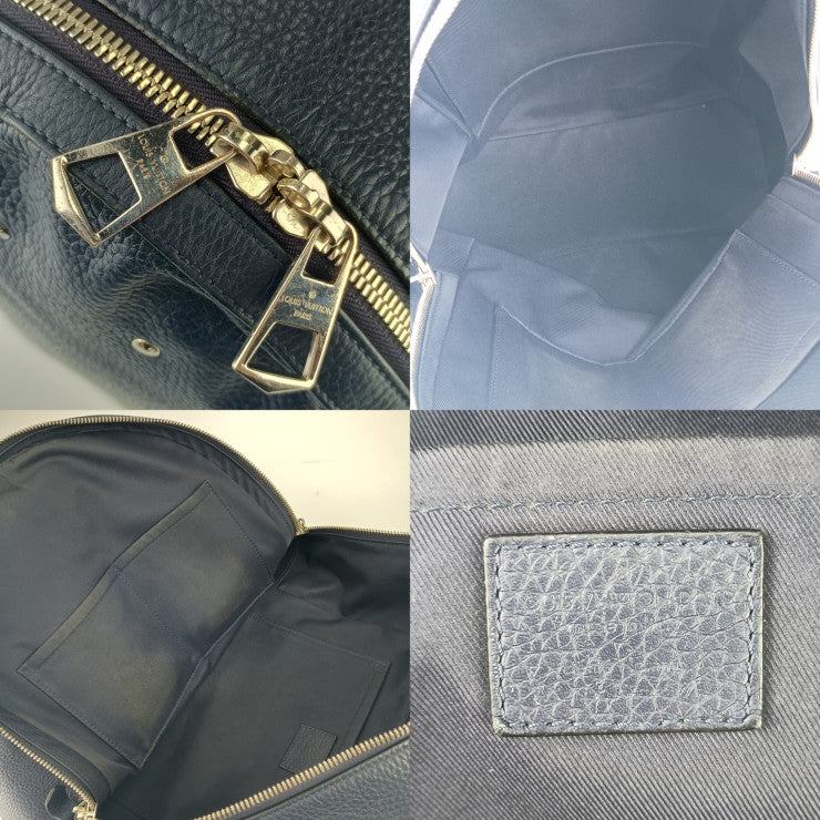 LOUIS VUITTON ルイヴィトン リュックサック LVサークル アルマンド M53442 ダークネイビー シルバー金具 トリヨンカーフレザー メンズ バックパック