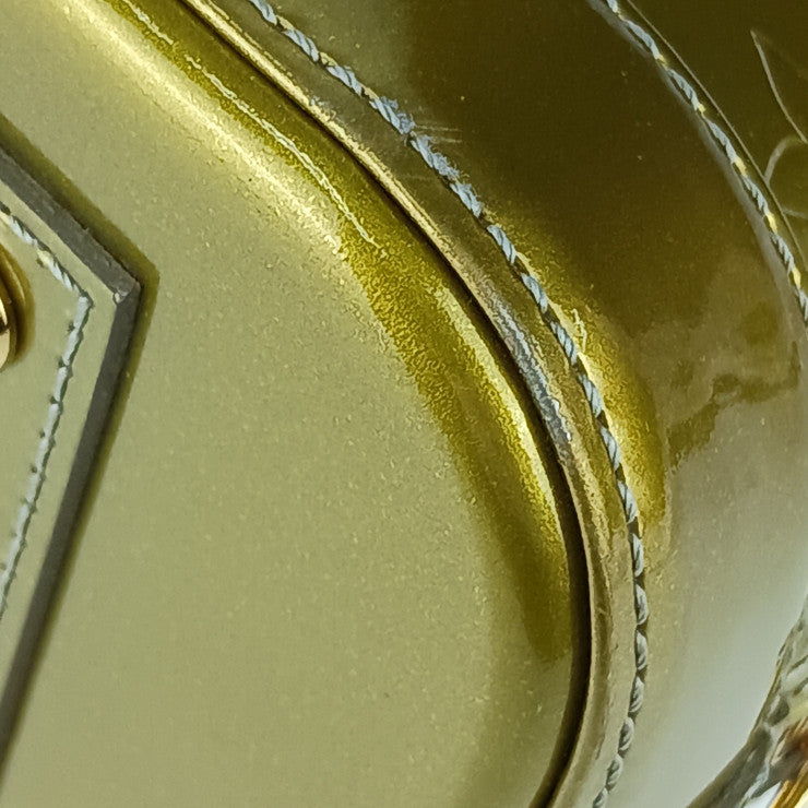 美品 LOUIS VUITTON ルイヴィトン ハンドバッグ アルマBB M91677 グリアールデコ モノグラムヴェルニ・ヴェルニ レディース 2WAY ショルダーバッグ