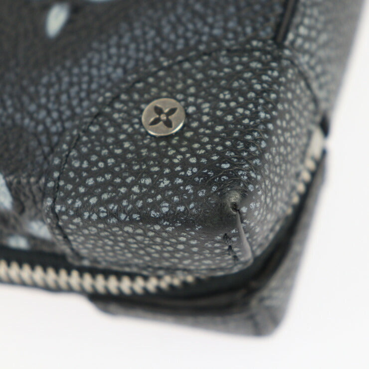 LOUIS VUITTON ルイ ヴィトン ソフトトランク・ウォレット モノグラム ショルダーバッグ M81776 レザー ブラック シルバー金具 ポシェット 2WAY クラッチバッグ セカンドバッグ ビトン