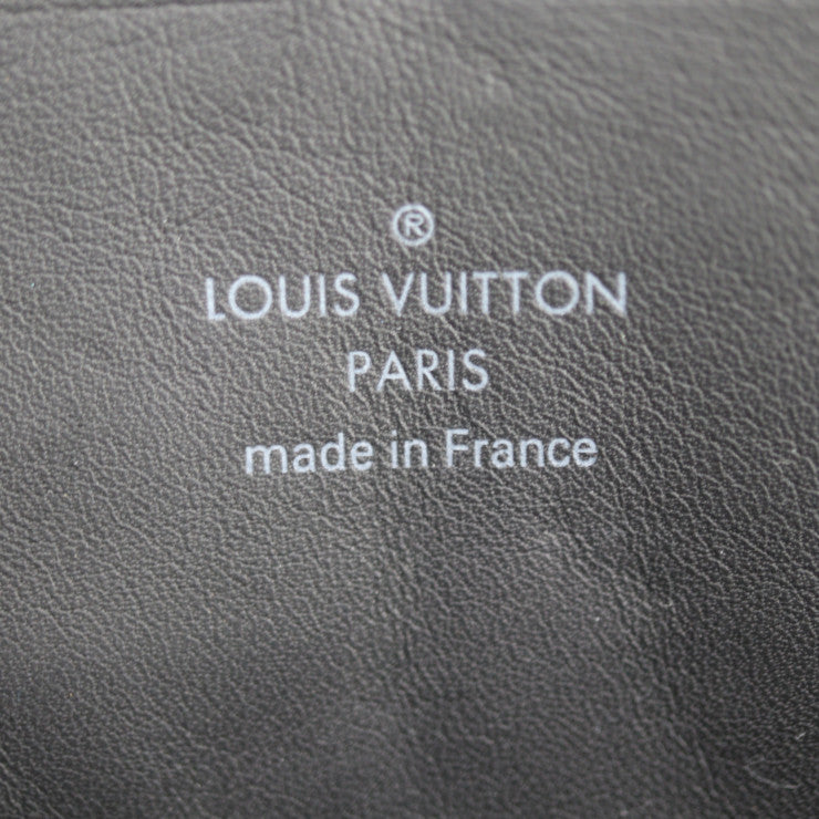 LOUIS VUITTON ルイ ヴィトン ソフトトランク・ウォレット モノグラム ショルダーバッグ M81776 レザー ブラック シルバー金具 ポシェット 2WAY クラッチバッグ セカンドバッグ ビトン