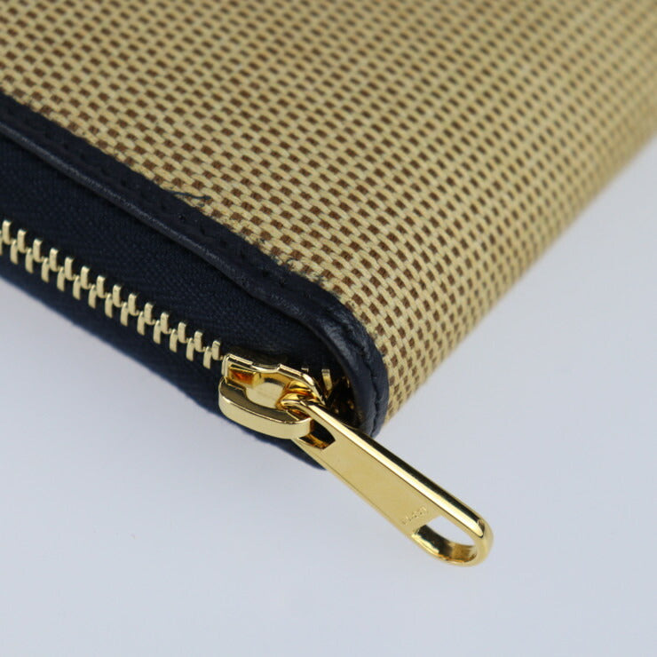 新古未使用展示品 GUCCI グッチ ホースビット 1955 長財布 621889 ヴィンテージキャンバス × レザー ベージュ系 ブラック ゴールド金具 ラウンドファスナー 2020年 日本限定モデル