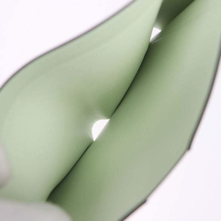 新品未使用展示品 HERMES エルメス ベアン コンビネ 三つ折り財布 - ヴォーエプソン ヴェールフィズ シルバー金具 B刻印