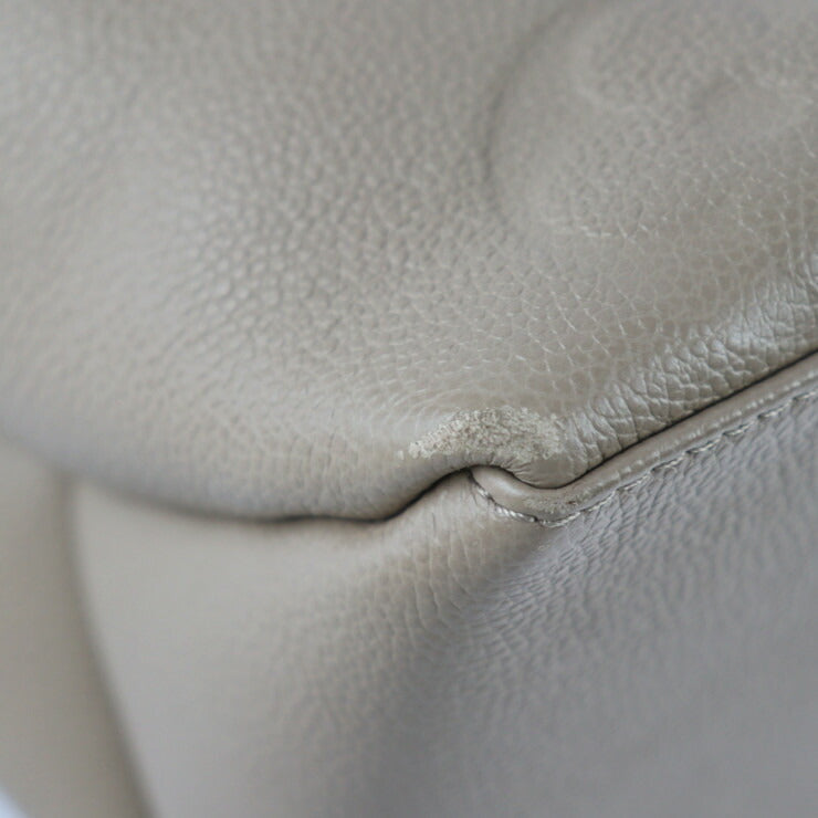 美品 LOUIS VUITTON ルイ ヴィトン グラン パレMM モノグラムアンプラント ハンドバッグ M45833 レザー トゥルトレール ゴールド金具 2WAY ショルダーバッグ ベージュ系