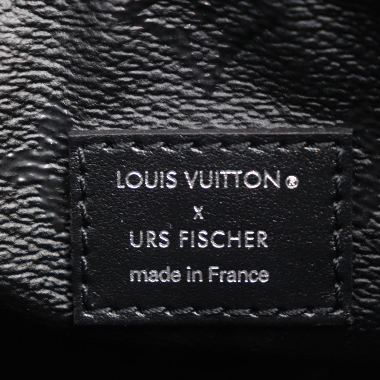 美品 LOUIS VUITTON ルイ ヴィトン スピーディ バンドリエール 25 ウルス フィッシャー ハンドバッグ M45563 タフテッド モノグラムキャンバス×レザー ホワイト ブラック シルバー金具 2WAY