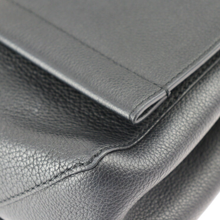 超美品 LOUIS VUITTON ルイ ヴィトン ロックミー カルターブル ハンドバッグ M50250 トリヨンレザー ブラック シルバー金具 2WAY ショルダーバッグ ターンロック