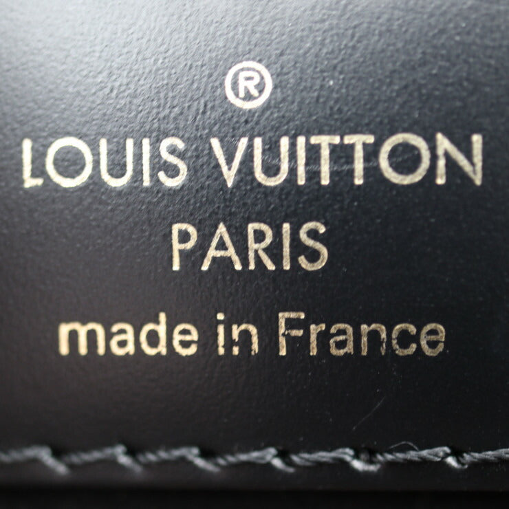 LOUIS VUITTON ルイ ヴィトン ワンハンドル フラップバッグ MM モノグラム ハンドバッグ M43125 PVC カーフ ブラウン ブラック ゴールド金具 2WAY ショルダーバッグ ビトン