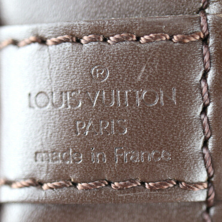 美品 LOUIS VUITTON ルイ ヴィトン ウエストエンド PM ダミエ ボストンバッグ N41130 PVC カーフ エベヌ ブラウン ゴールド金具 2WAY ショルダーバッグ ビトン