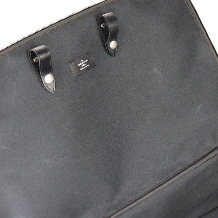 美品 LOUIS VUITTON ルイ ヴィトン ペガス55 タイガ キャリーバッグ M23312 レザー アルドワーズ ブラック系 シルバー金具 スーツケース キャスター付き 旅行鞄 2輪 ビトン