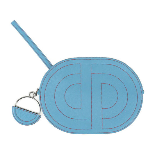 新古未使用展示品 HERMES エルメス イン ザ ループ トゥー ゴー ポーチ ポーチ - シェーブル セレスト シルバー金具 リストレット セカンドバッグ クラッチバッグ D刻印