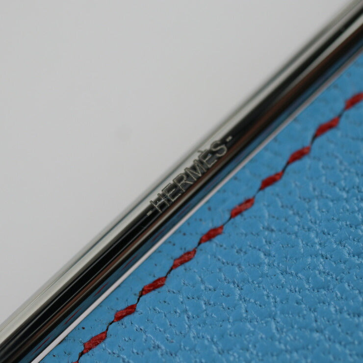 新古未使用展示品 HERMES エルメス イン ザ ループ トゥー ゴー ポーチ ポーチ - シェーブル セレスト シルバー金具 リストレット セカンドバッグ クラッチバッグ D刻印