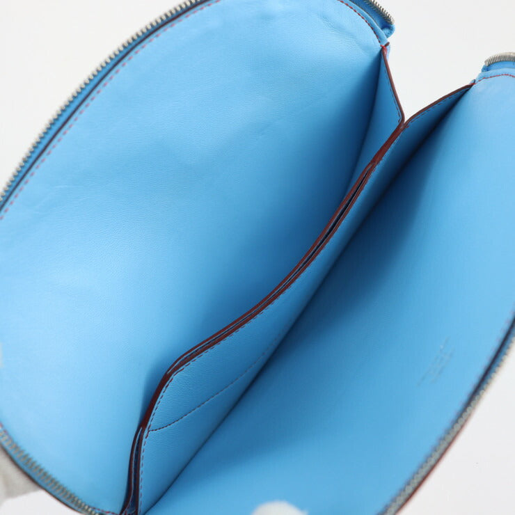 新古未使用展示品 HERMES エルメス イン ザ ループ トゥー ゴー ポーチ ポーチ - シェーブル セレスト シルバー金具 リストレット セカンドバッグ クラッチバッグ D刻印