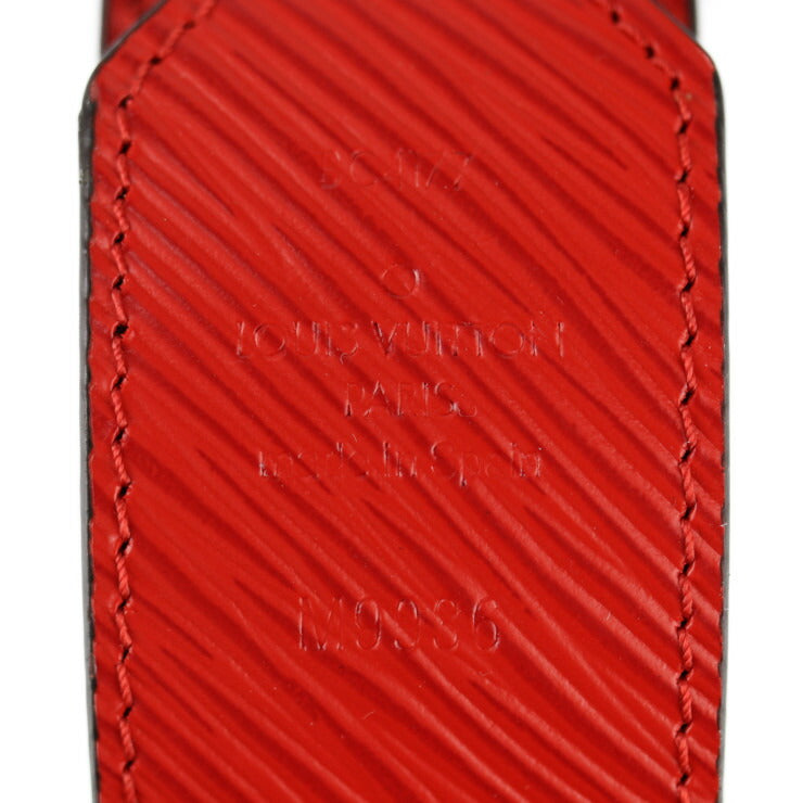 超美品 LOUIS VUITTON ルイ ヴィトン サンチュール LV サークル リバーシブル 35MM ベルト M9936W 表記サイズ 80/32 モノグラムキャンバス エピレザー ブラウン コクリコ ゴールド金具 ビトン