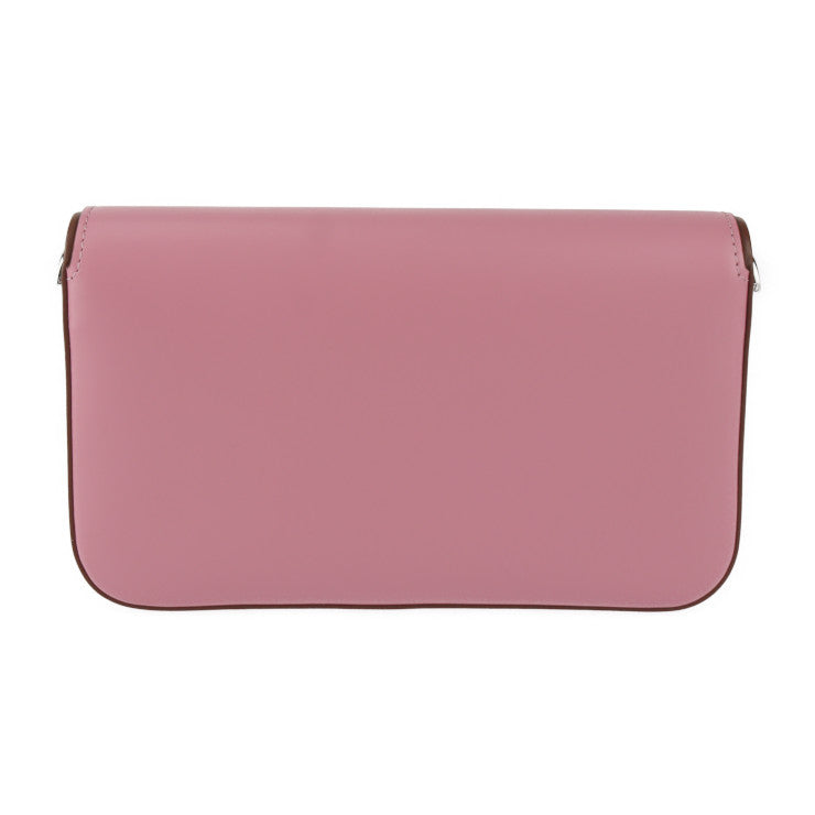 新品未使用展示品 CARTIER カルティエ チェーンショルダーバッグ ドゥーブルC ドゥ カルティエ ショルダーバッグ L1002369 カーフレザー ピンク ペールピンク シルバー金具 ポシェット