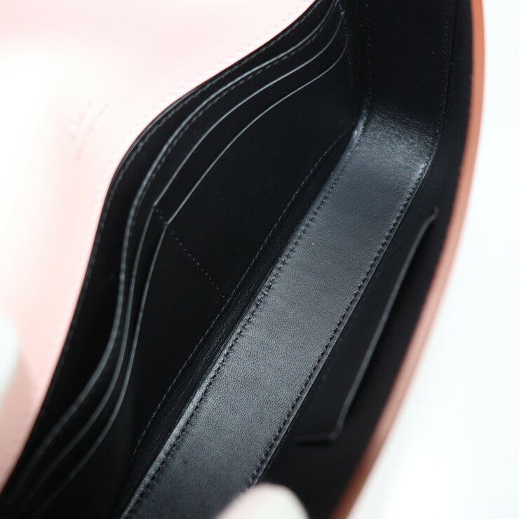 新品未使用展示品 CARTIER カルティエ チェーンショルダーバッグ ドゥーブルC ドゥ カルティエ ショルダーバッグ L1002369 カーフレザー ピンク ペールピンク シルバー金具 ポシェット