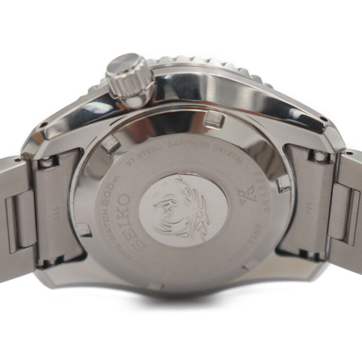 超美品 SEIKO セイコー プロスペックス ダイバースキューバ 腕時計 SBEJ009 ステンレススチール シルバー グリーン文字盤 メカニカルダイバーズ 1968 ヘリテージ GMT 自動巻き 6R54-0DD0
