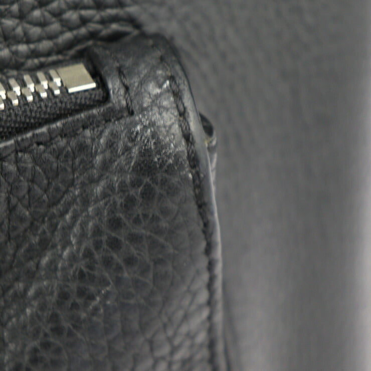 美品 LOUIS VUITTON ルイ ヴィトン アルマンド メッセンジャーPM LVサークル ショルダーバッグ M51696 トリヨンレザー ブラック シルバー金具 クロスボディバッグ ビトン