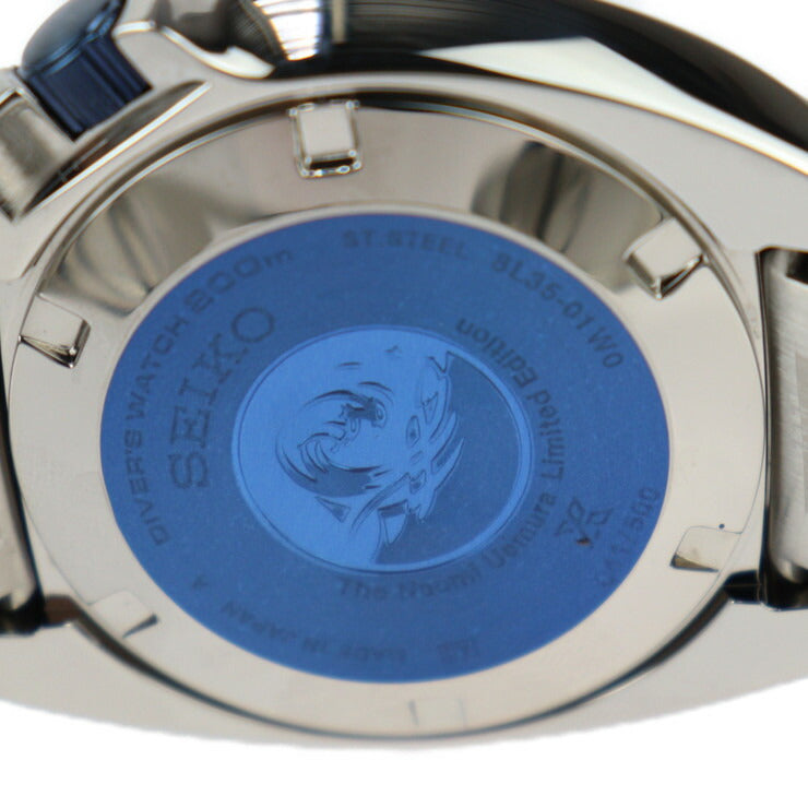 新品未使用展示品 SEIKO セイコー プロスペックス 1970 メカニカルダイバーズ 植村直己 限定モデル500本 腕時計 SBDX057 ステンレススチール シルバー 自動巻き デイト 8L35-01W0