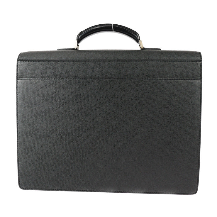 美品 LOUIS VUITTON ルイ ヴィトン ロブスト2 ビジネスバッグ M31042 タイガ アルドワーズ シルバー金具 ブリーフケース 書類鞄 ブラック