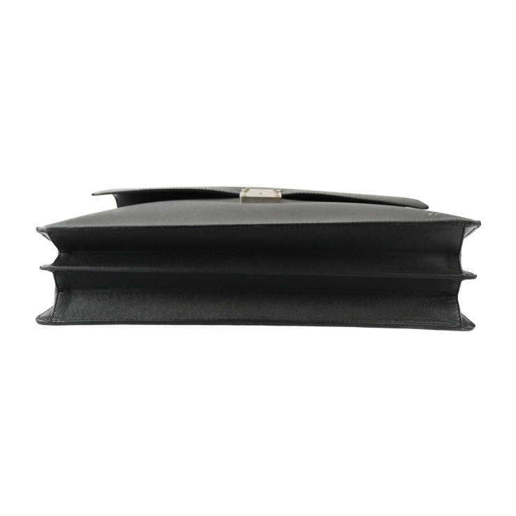 美品 LOUIS VUITTON ルイ ヴィトン ロブスト2 ビジネスバッグ M31042 タイガ アルドワーズ シルバー金具 ブリーフケース 書類鞄 ブラック