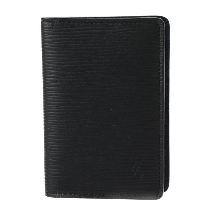 超美品 LOUIS VUITTON ルイ ヴィトン オーガナイザー ドゥ ポッシュ エピ カードケース M60642 レザー ブラック 名刺入れ ビトン