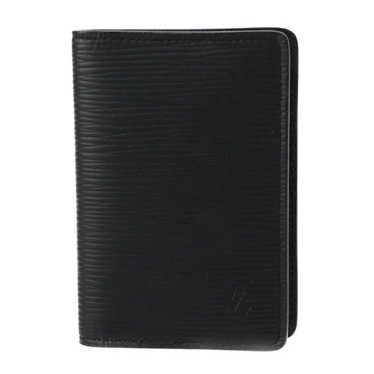 超美品 LOUIS VUITTON ルイ ヴィトン オーガナイザー ドゥ ポッシュ エピ カードケース M60642 レザー ブラック 名刺入れ ビトン