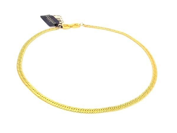 GIVENCHY ジバンシィ ネックレス Gロゴ スネークチェーン ゴールド系 メタル ユニセックス ヴィンテージ ロングネックレス 超美品
