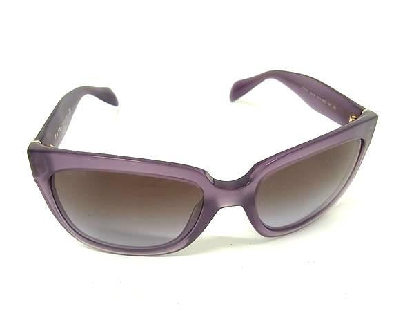 PRADA プラダ サングラス アイウェア SPR07P パープル系 プラスチック レディース 美品