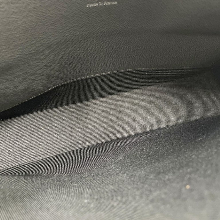 LOUIS VUITTON ルイヴィトン クラッチバッグ ポシェット ヴォワヤージュMM M30547 アルドワーズ系 タイガ メンズ セカンドバッグ シルバー金具 美品